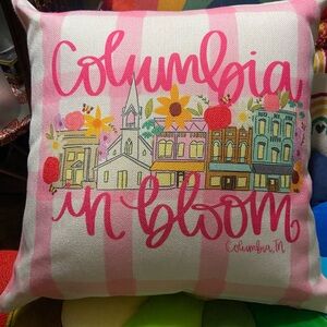 Columbia in Bloom Decorative Pillow